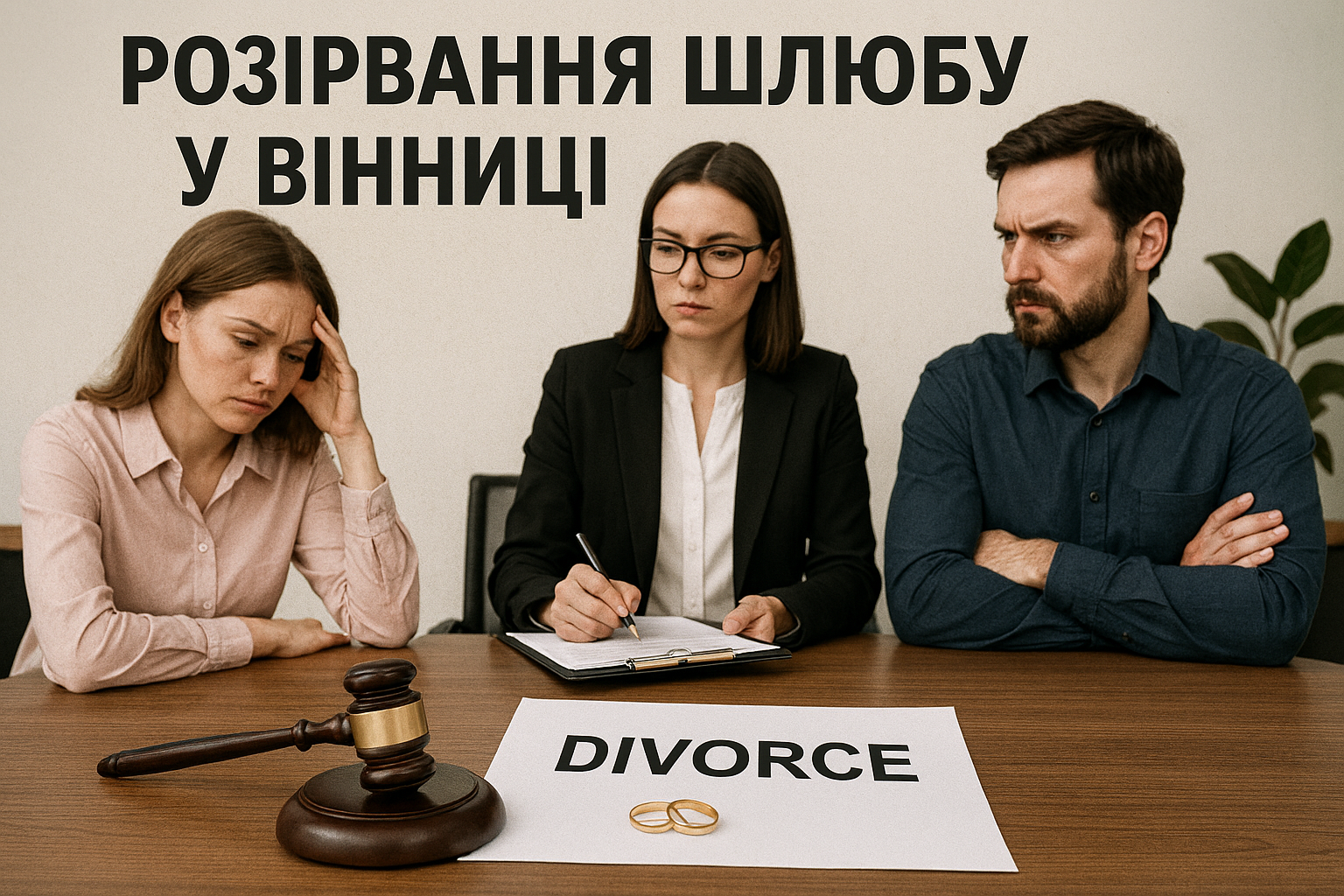 расторгнуть брак в Виннице